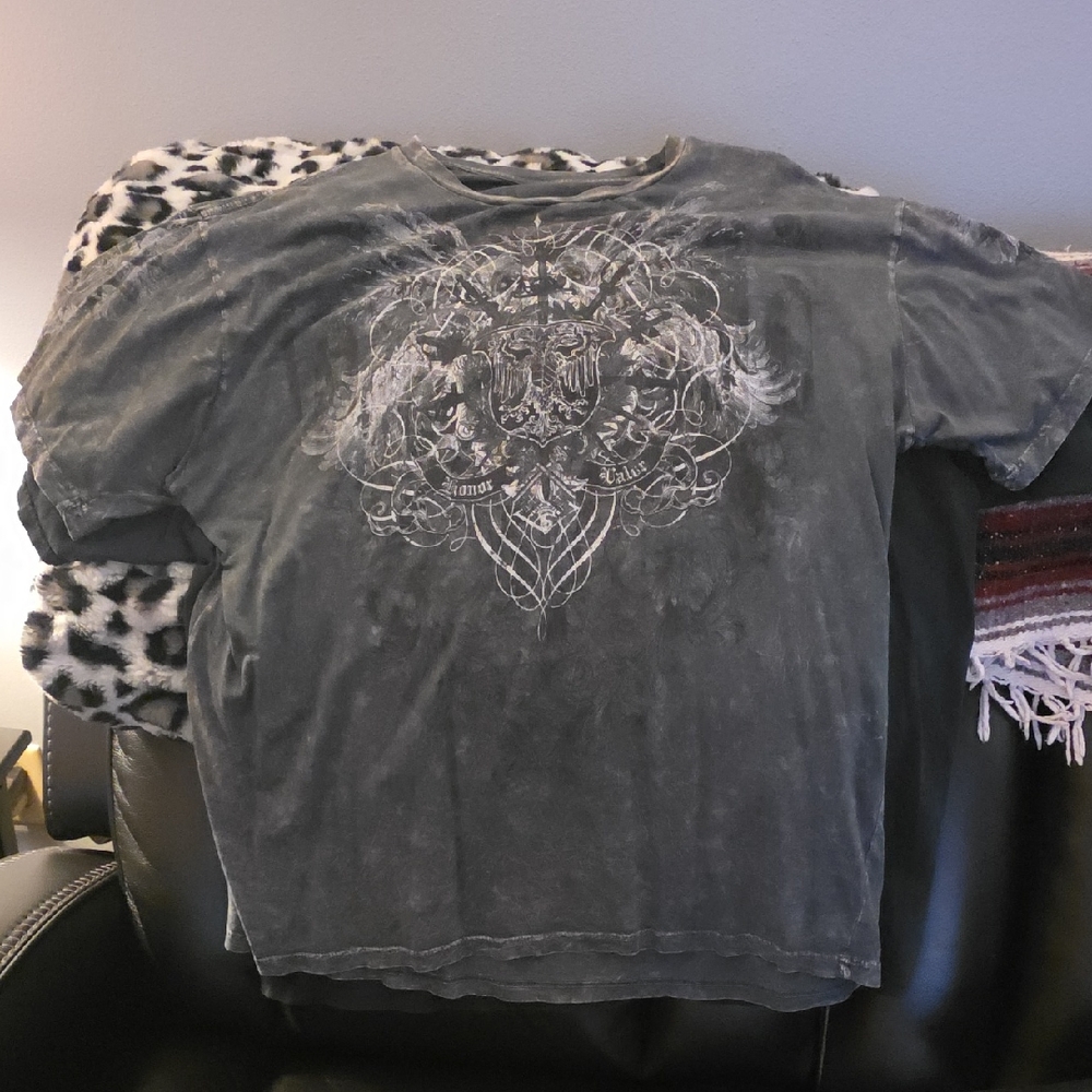 Helix Vintage Black Graphic Tee